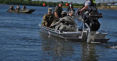 La. National Guard practices disaster readiness