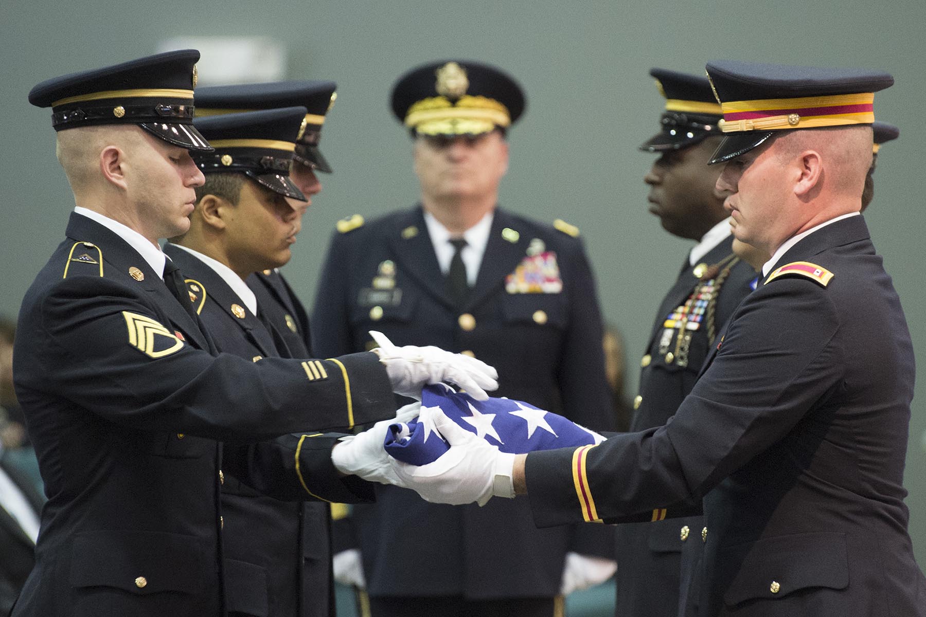 Member Of La Guard s Military Funeral Honors Team Performs 1 000th 