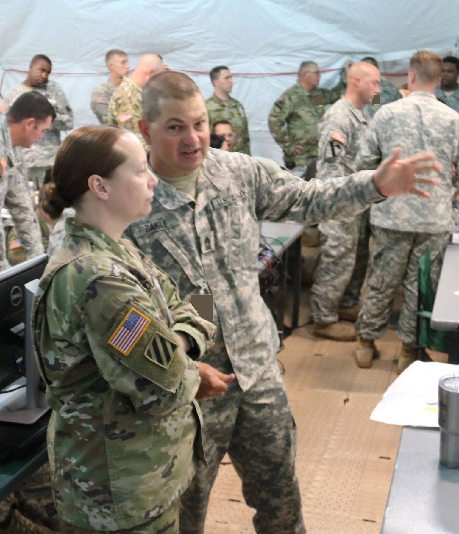 La Guards 256th Infantry Participates In Warfighter Exercise Louisiana National Guard 3930