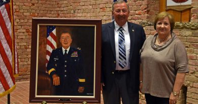 Former La. Guard adjutant general honored for service