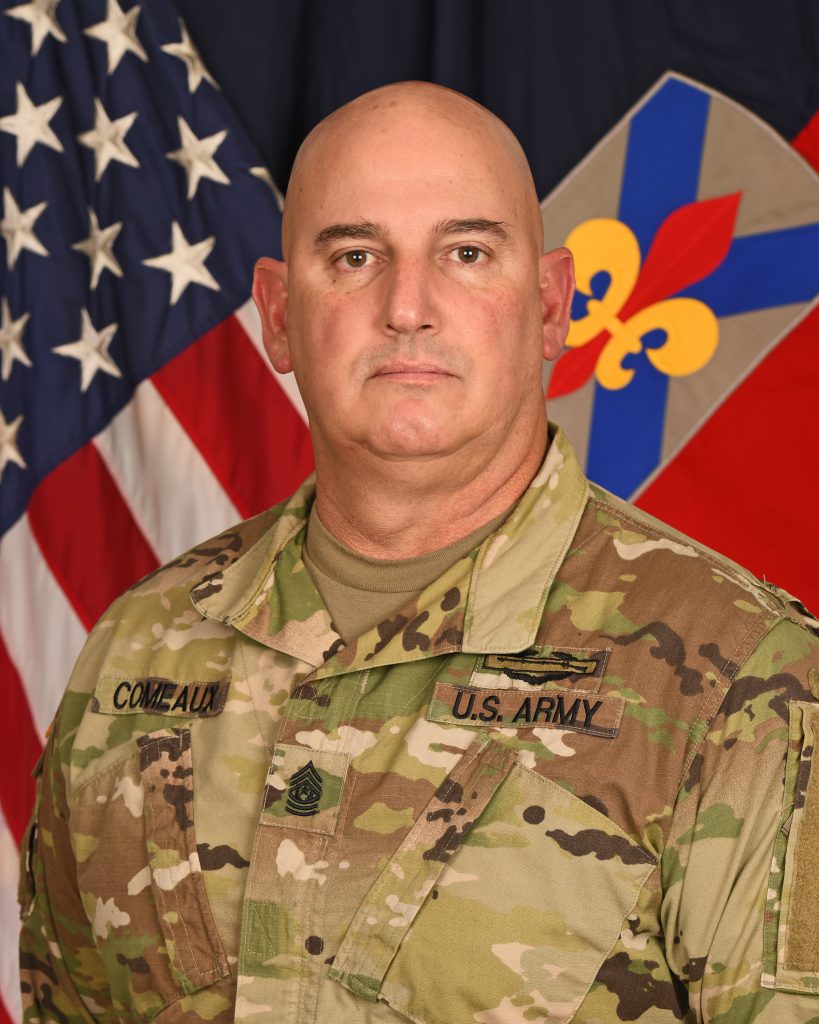 CSM Gerald Comeaux – Louisiana National Guard