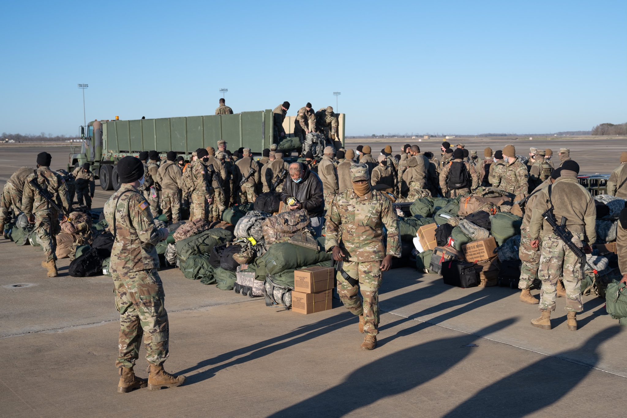 La. National Guard deploys troops to assist in Washington D.C