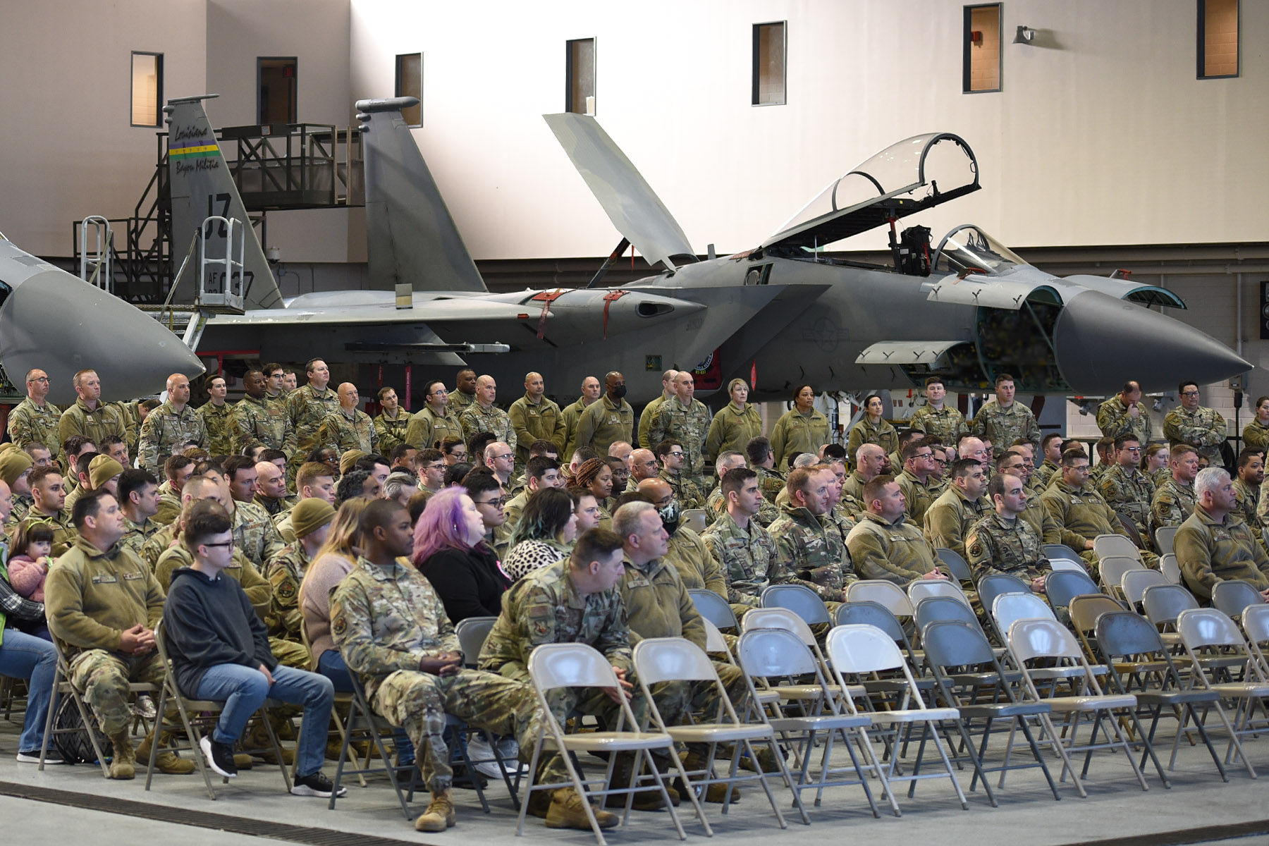 La. Guard honors Airmen deploying for Operation Noble Eagle