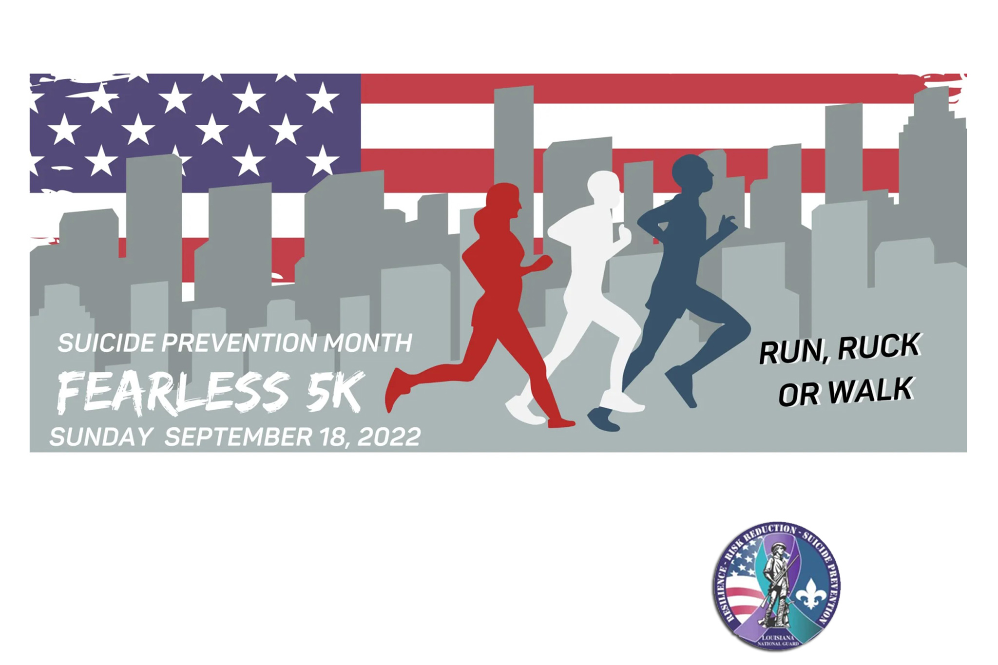 Suicide Prevention Month: FEARLESS 5K