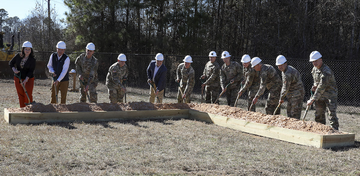 La. Guard breaks ground on Minden Collective Training & Unaccompanied Housing Barracks Project
