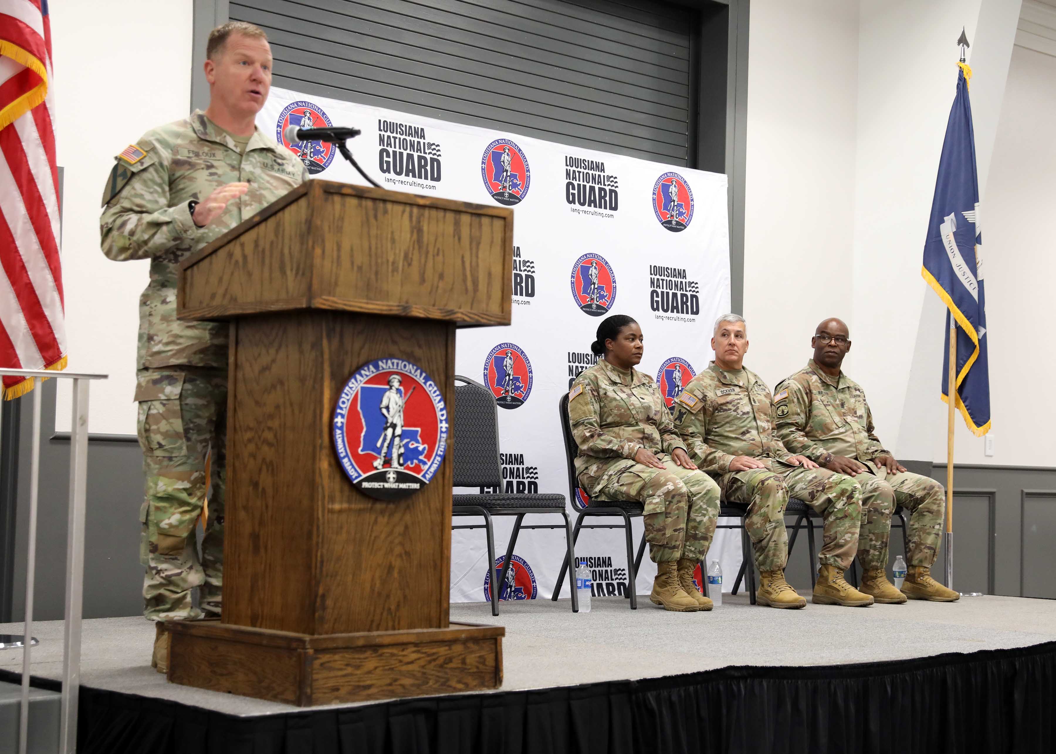 La. Guard Soldiers awarded War Cross during ceremony
