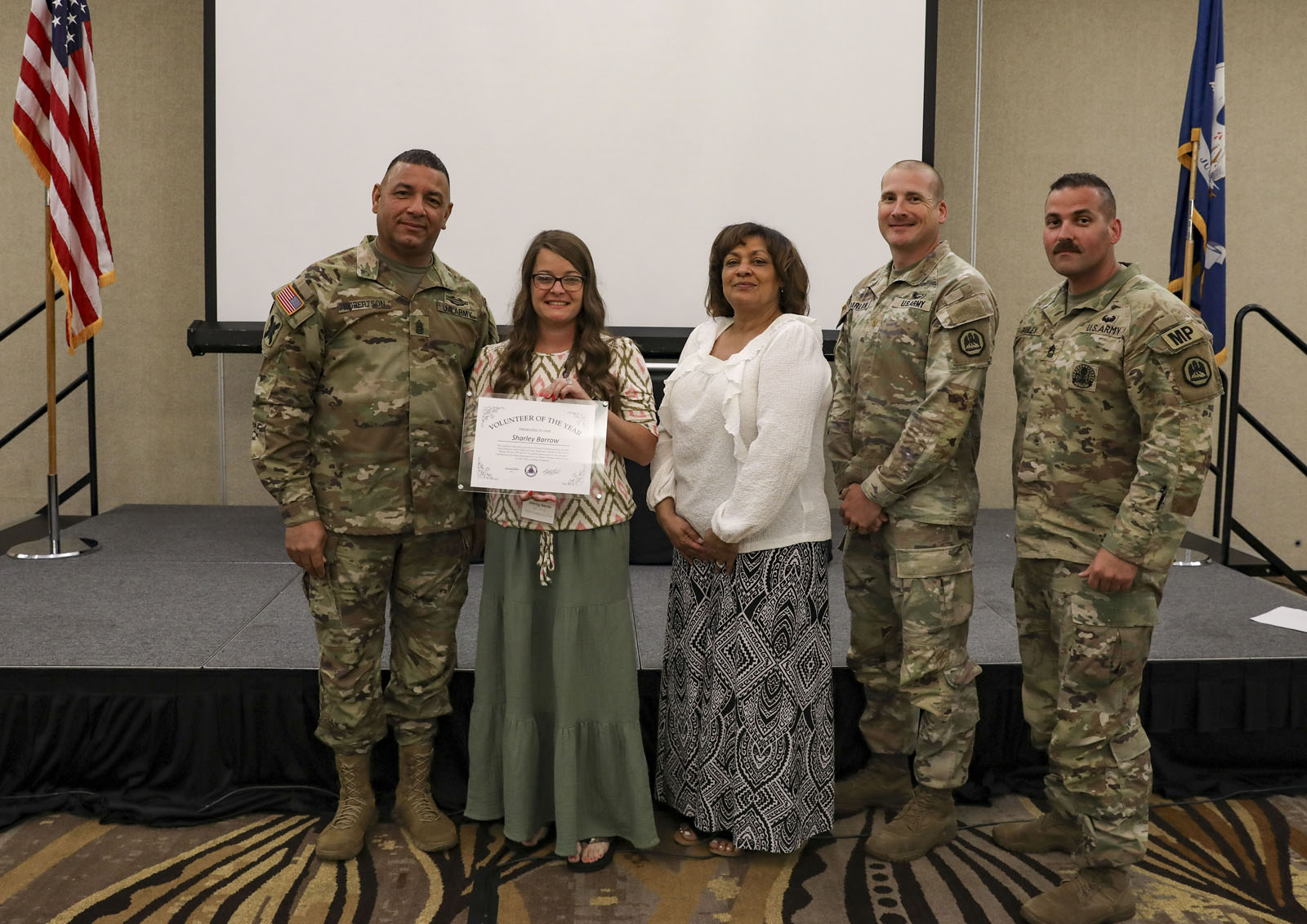 La. Guard recognizes family volunteers at annual workshop
