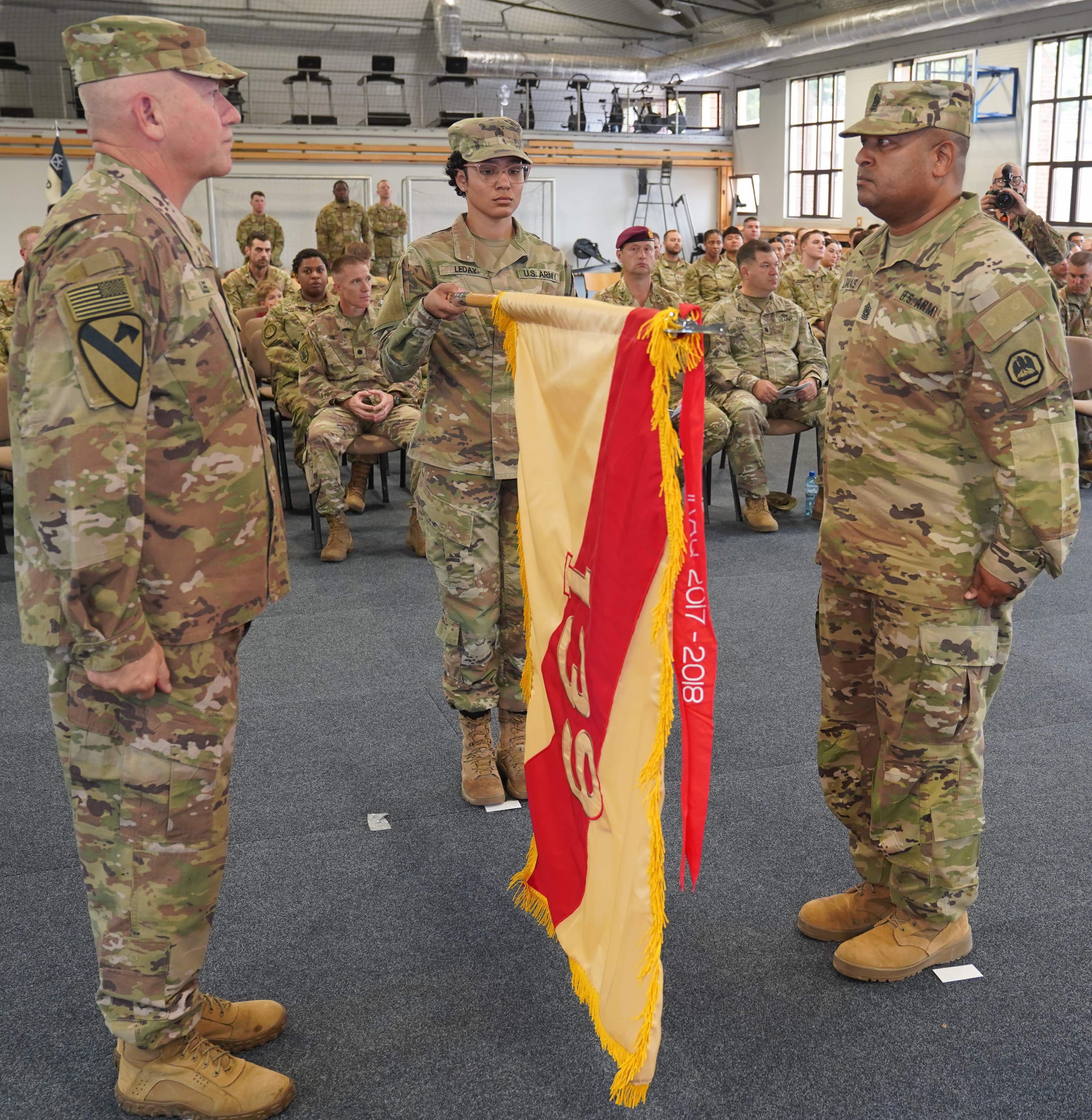 La. Guard’s ‘Wranglers’ assume responsibility for base operations in Eastern Europe