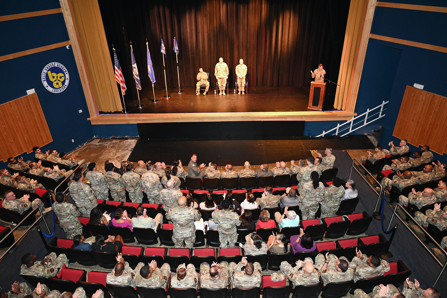 159th Fighter Wing Holds Deployment Ceremony for 214th Engineering Installation Squadron