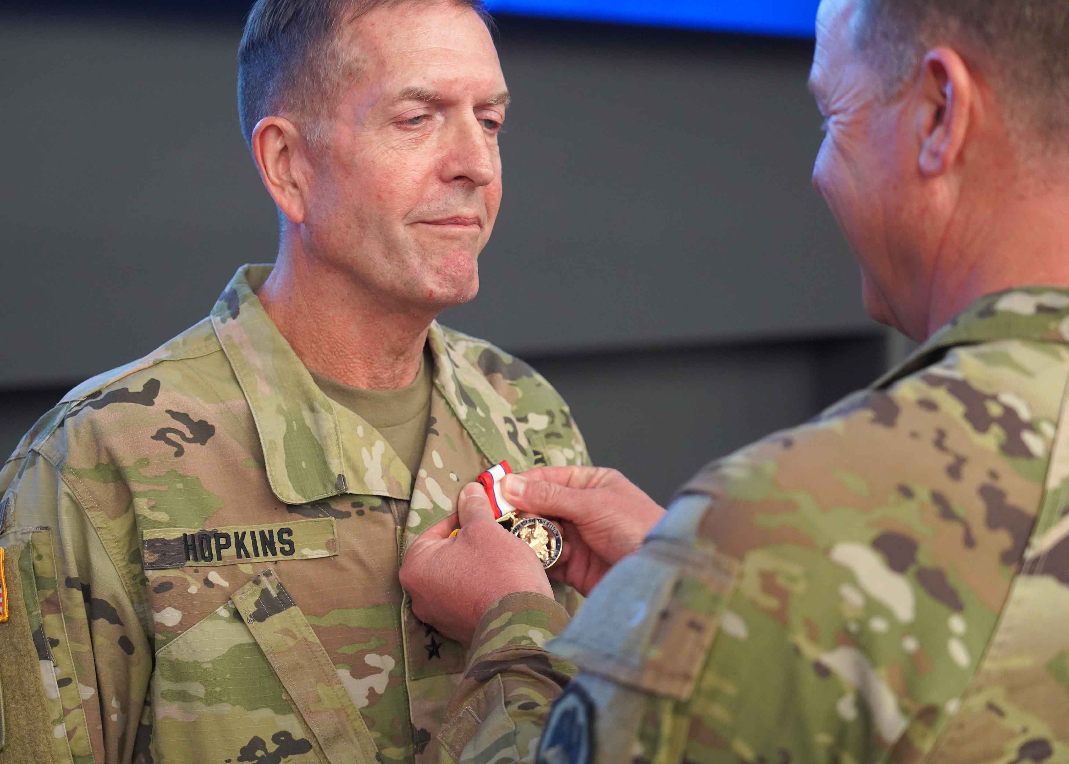 La. Guard Maj. Gen. Lee Hopkins retires after 40 years of distinguished service