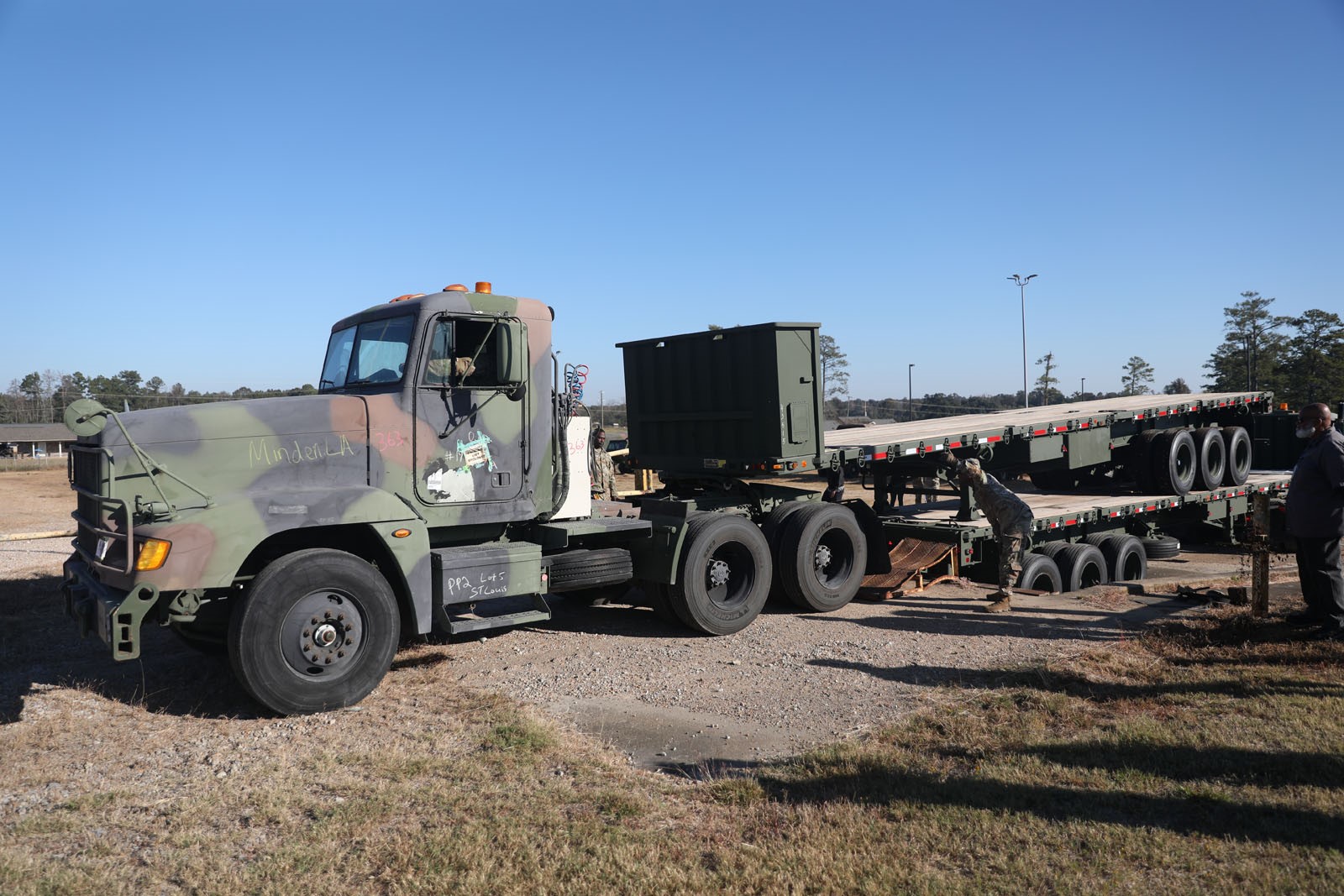 La. Guard’s 1084th Transportation Company strengthens readiness with new M872A4 trailers