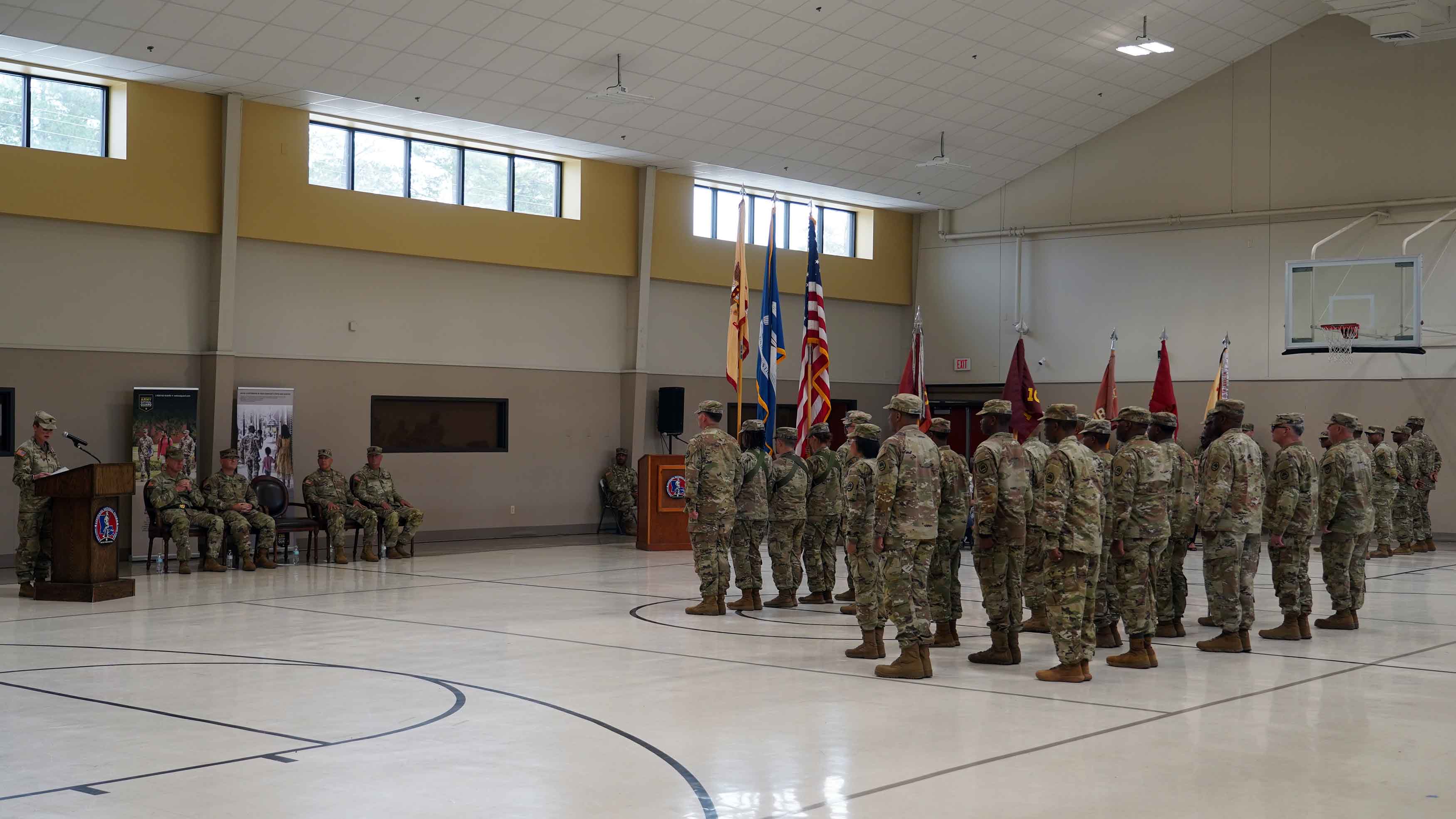 La. National Guard 165th Combat Sustainment Support Battalion welcomes new command team