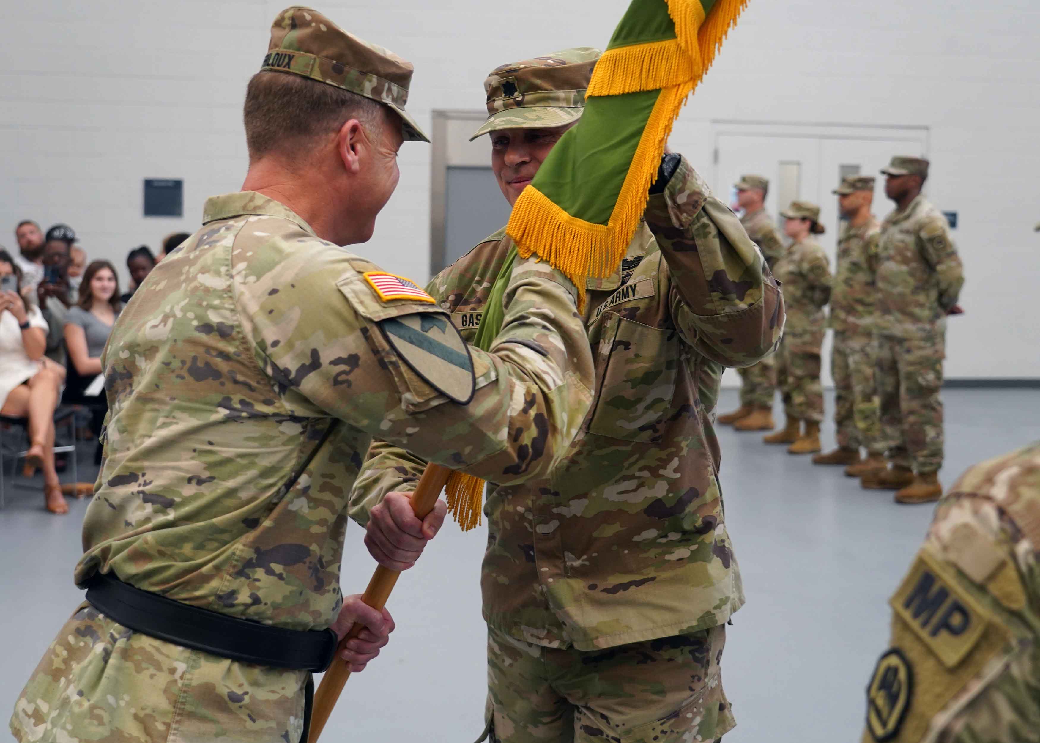 La. Guard’s 773rd Military Police Battalion welcomes new command team