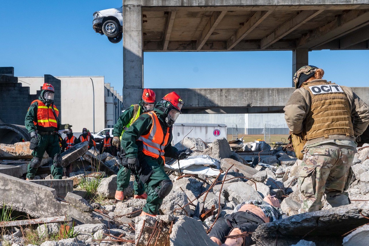 La. Guard conducts hyper-realistic disaster training in Georgia