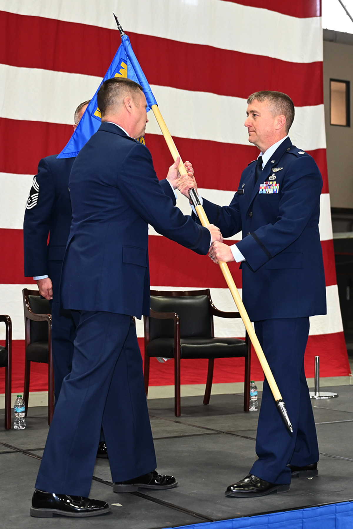 159th Maintenance Group conducts change of command ceremony and ...