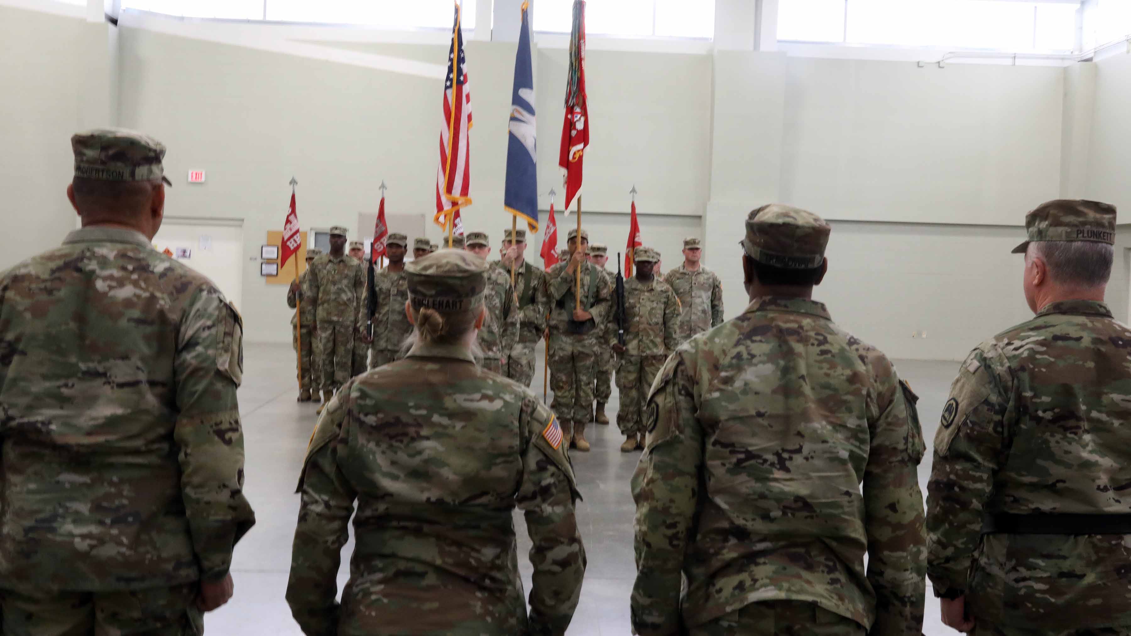 La. Guard’s 205th Engineer Battalion holds change of command and responsibility ceremony